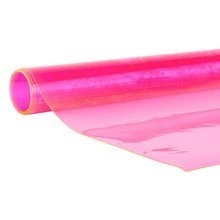 Fluorescent protective film pink PVC 0.8mm 140cm full roll 30m