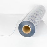 Transparent protective foil PVC 0,5mm 122cm 1 meter