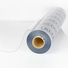 Pvc transparent protective film 0.5mm 122cm 1mb